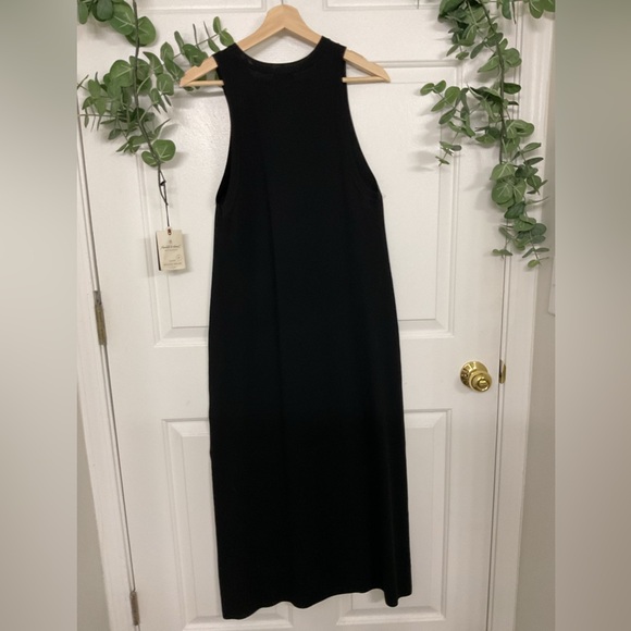 THE DROP   Elegant Black Sleeveless Dress SIZE L - Picture 3 of 8